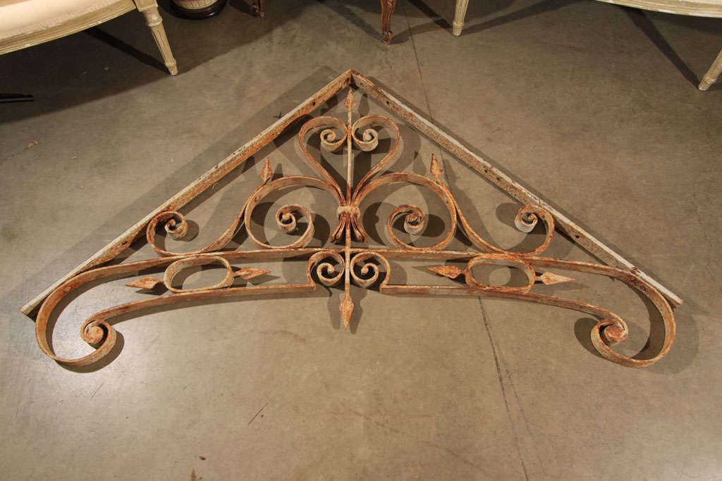 19th Century Iron Brackets