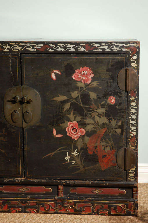 Pair of painted Korean Tansus 4