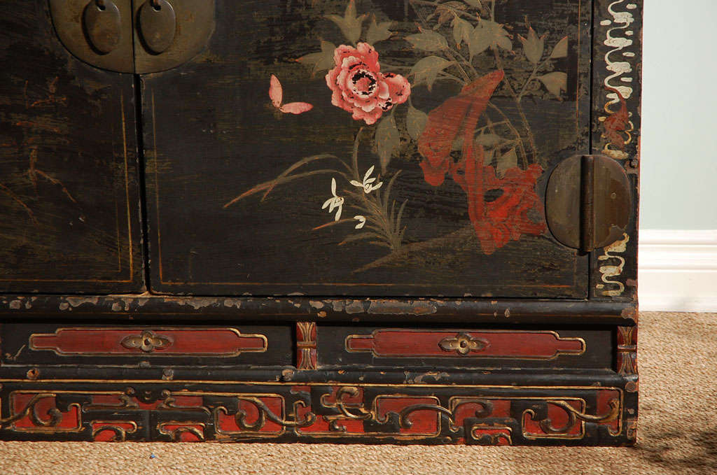 Pair of painted Korean Tansus 5