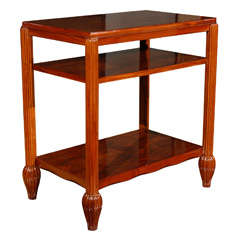 Art Deco three layer side table Art Deco three layer side table