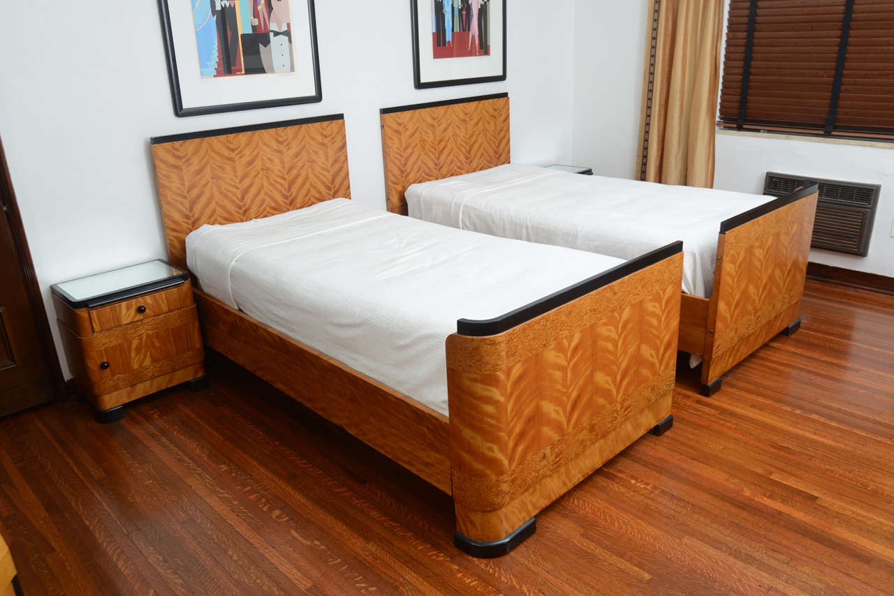 German Art Deco Bedroom Set SATURDAY SALE In Good Condition In West Palm Beach, FL