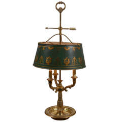 Empire Style Bouillotte Lamp