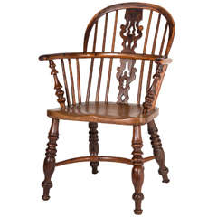Antique Yew Windsor chair