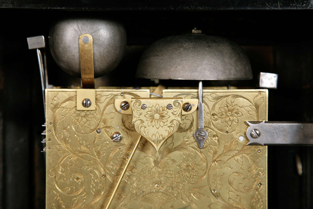 18th Century and Earlier A bracket clock by Charles Gretton
