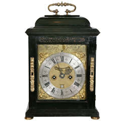 Antique A bracket clock by Charles Gretton