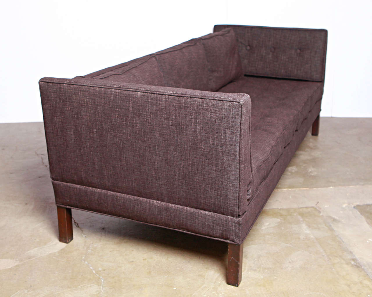 American Edward Wormley Open Arm Dunbar Sofa For Sale