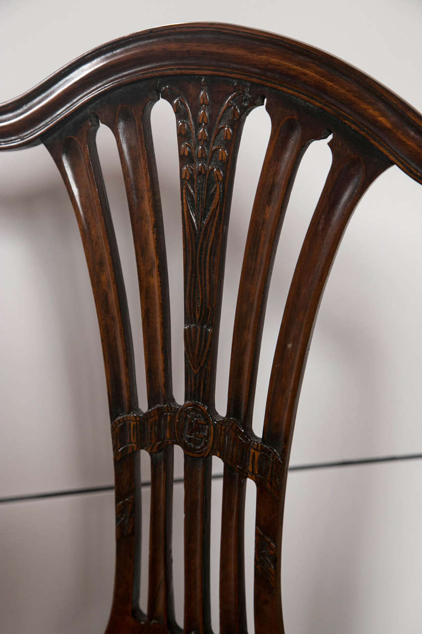 American Set of Eight Dining Room Chairs