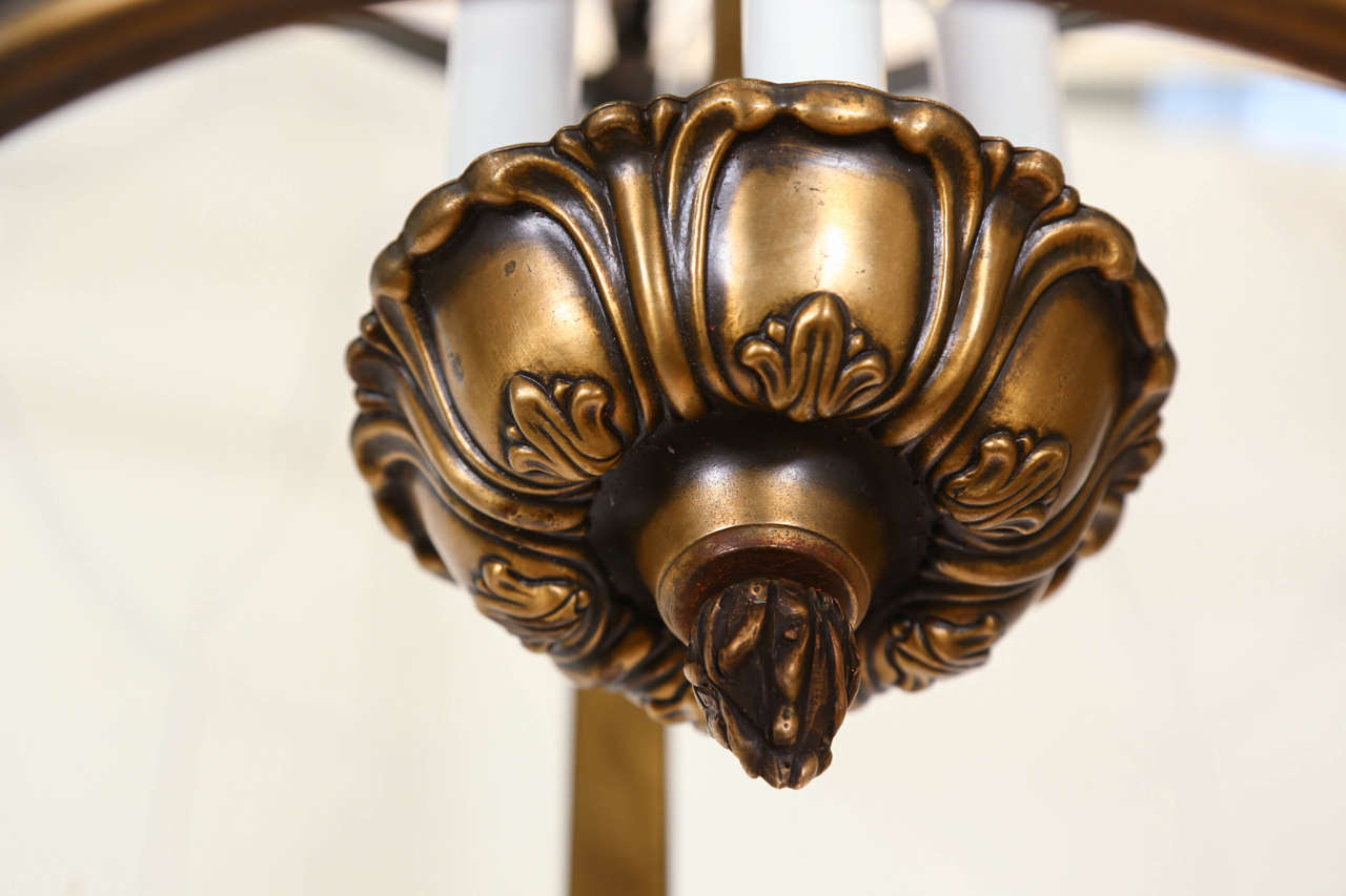 Vintage Brass Hanging Lantern 3