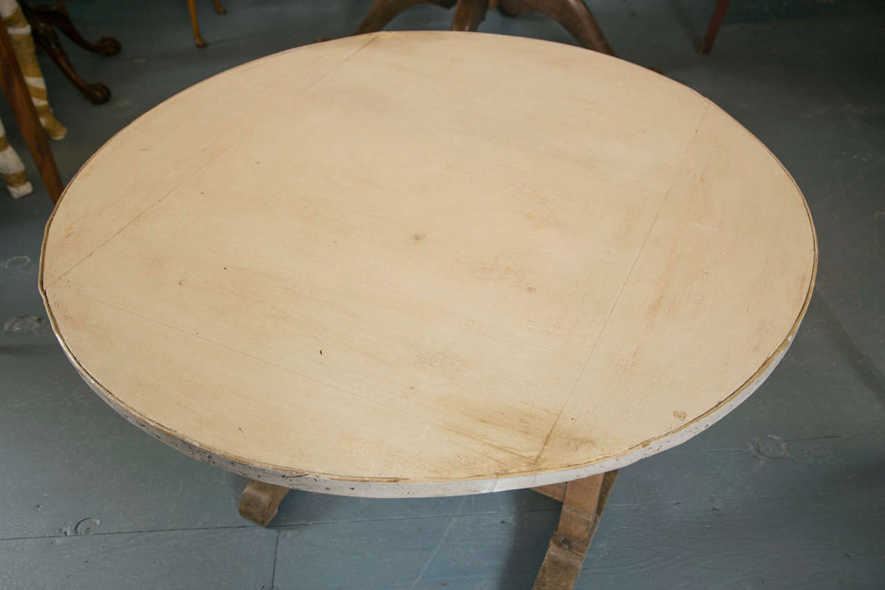 French Painted Vendange Table