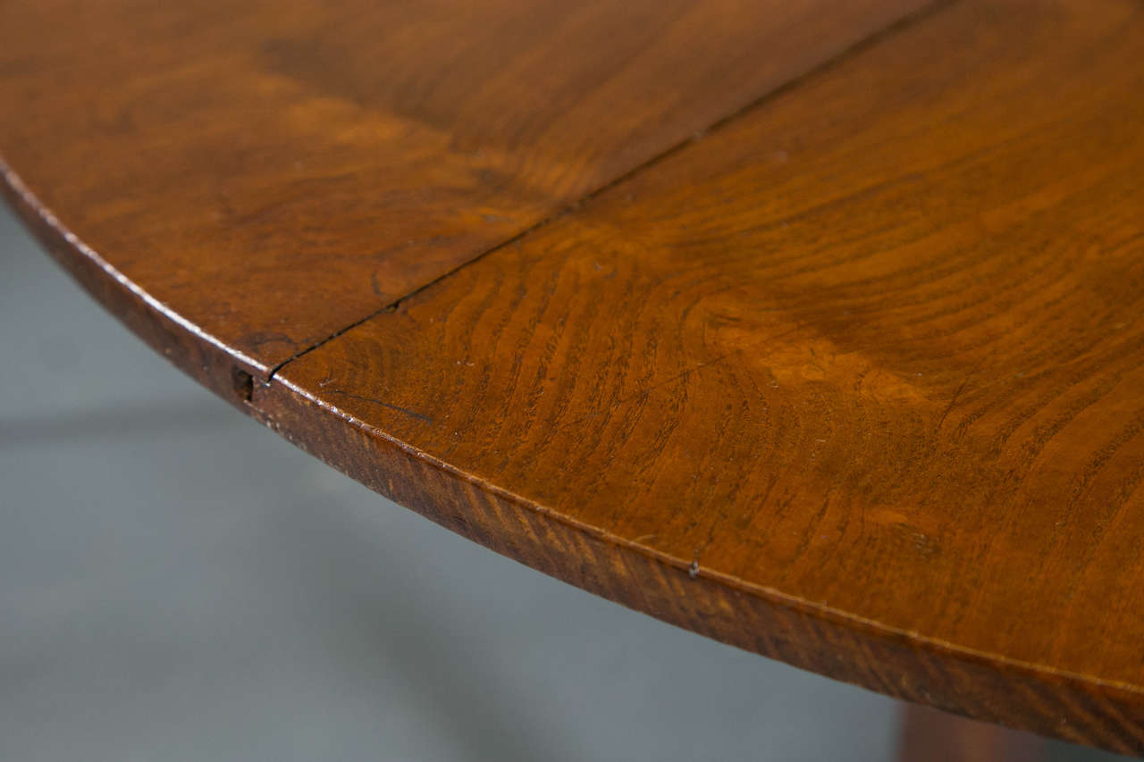 French Oval Oak Vendange Table