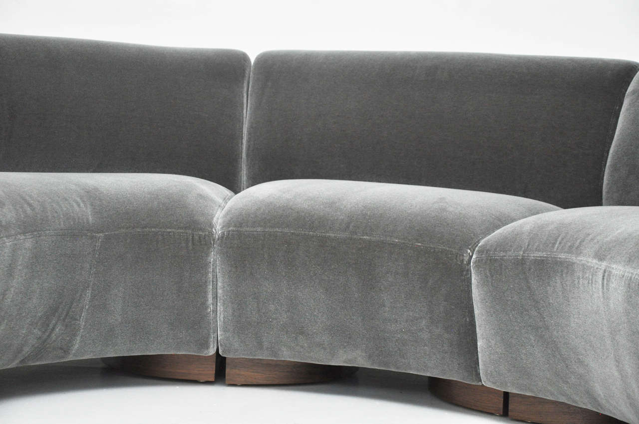 Late 20th Century Vladimir Kagan Sectional Sofa