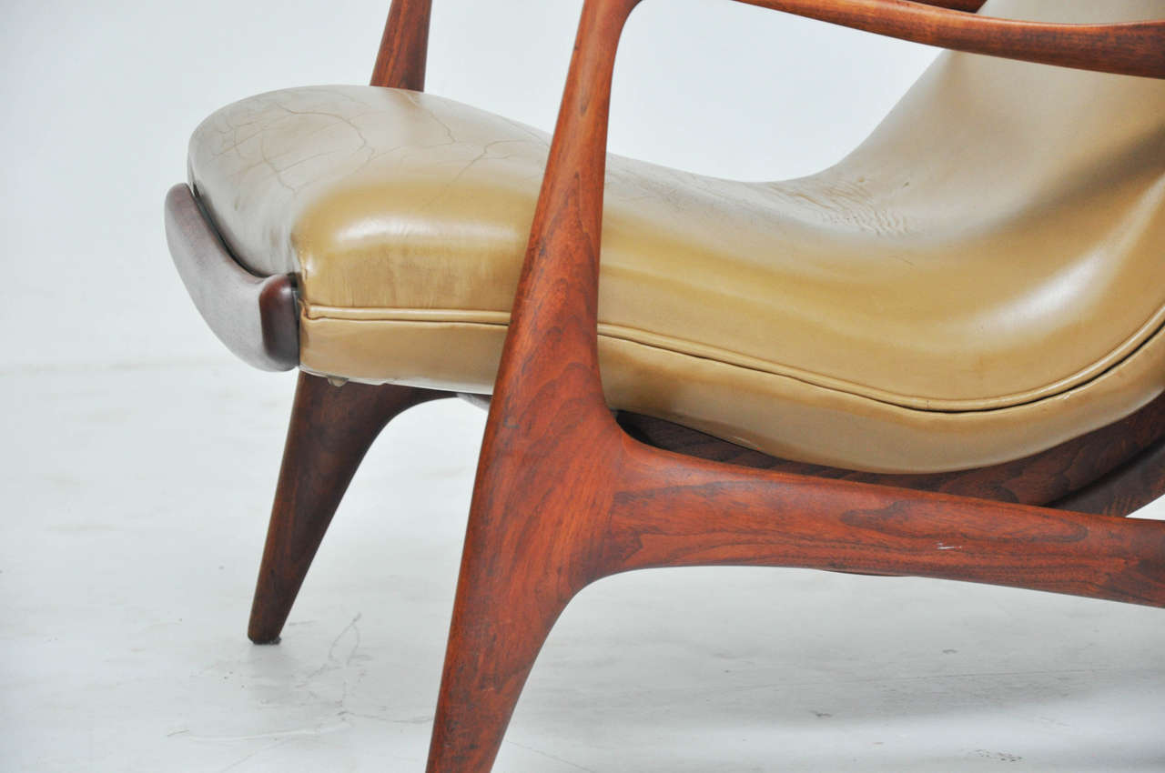 Mid-Century Modern Vladimir Kagan Adjustable Lounge Chairs