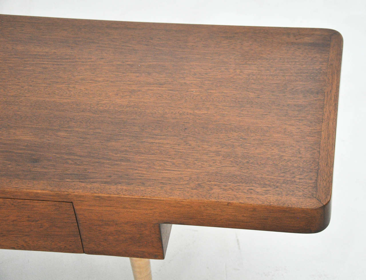 Mid-20th Century Dunbar Coffee Table with Brass Legs by Edward Wormley