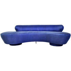 Vladimir Kagan Serpentine Sofa