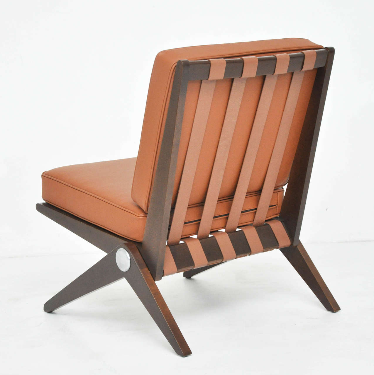 Mid-Century Modern Pierre Jeanneret Scissor Chair