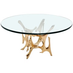 Fred Brouard Bronze Sculpture Coffee Table