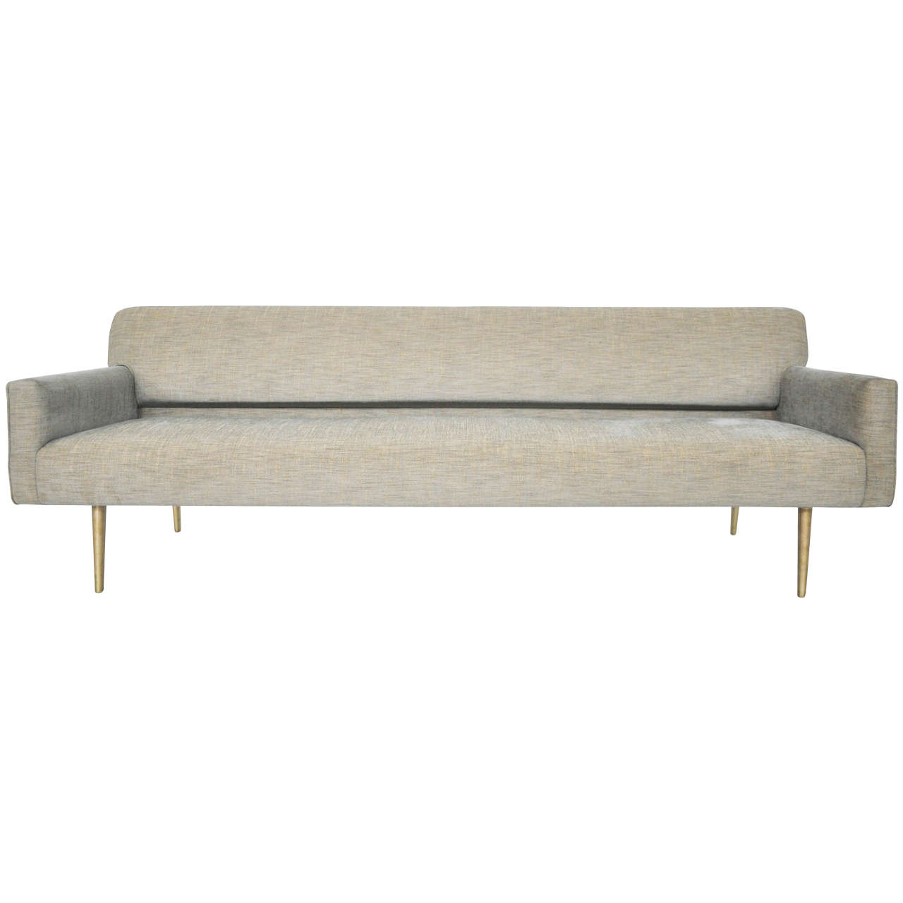 Dunbar Sofa on Brass Legs by Edward Wormley at 1stDibs