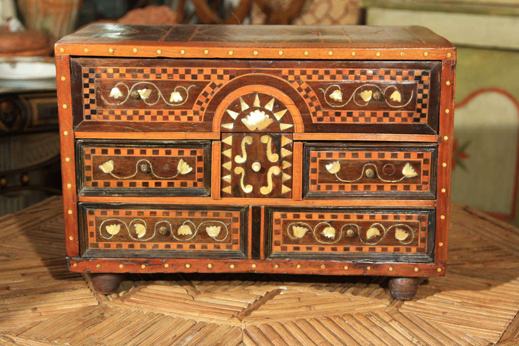 Mother-of-Pearl Anglo Indian Chest