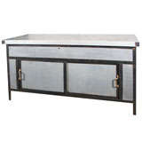 Industrial Cabinet Work Table  68" x 25"