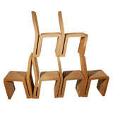 Frank Gehry 6 Easy Edges chairs
