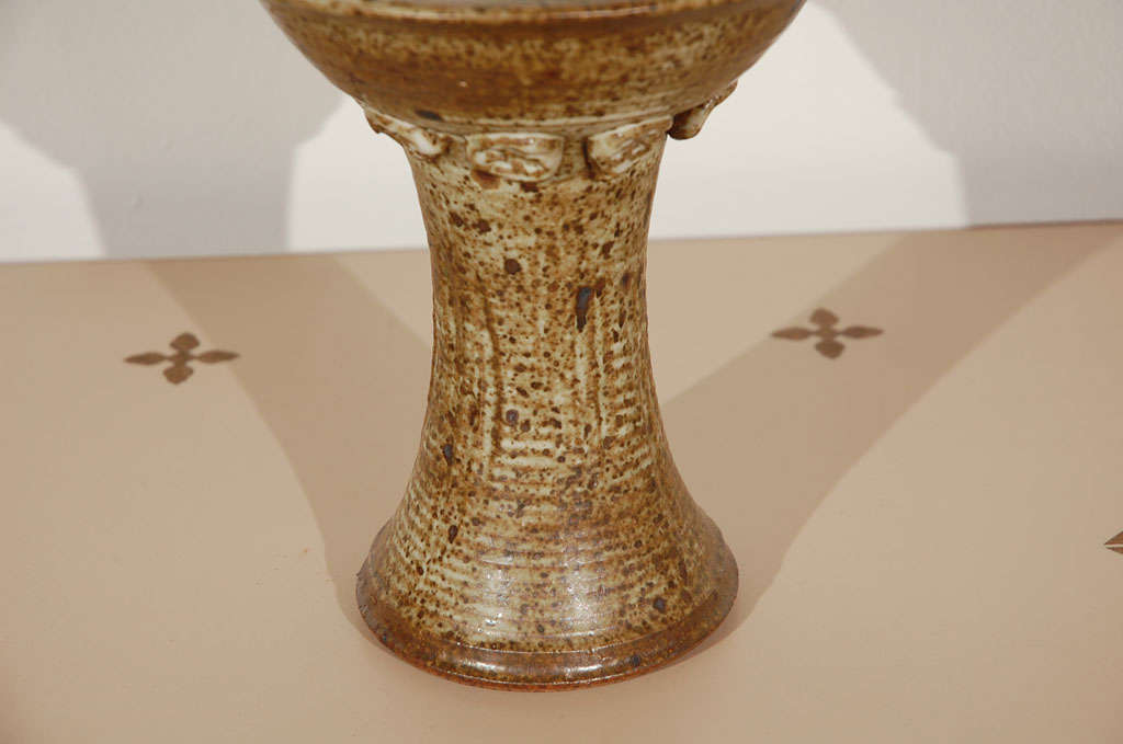 Vivika and Otto Heino Ceramic/Pottery Vase Candleholder Signed 1