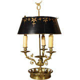 19th Century French Bouillotte Lamp