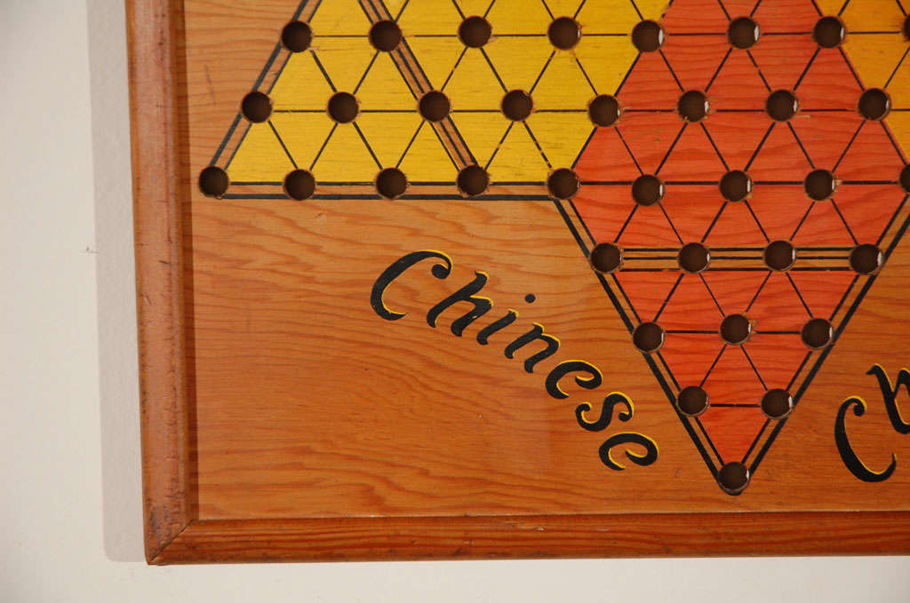 Pine 1940's Chinese Checker Boards