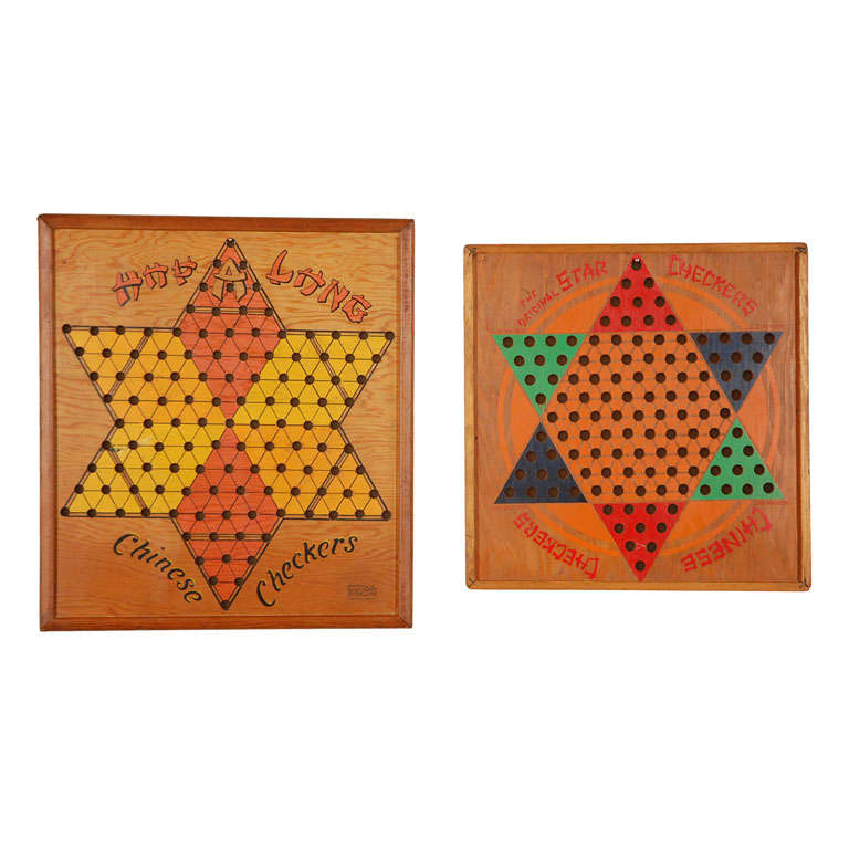 vintage chinese checkers board vintage chinese checkers board