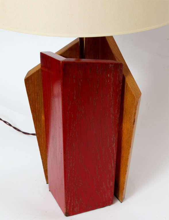  Heifetz Table Lamp American Modernist 1940's In Good Condition For Sale In New York, NY