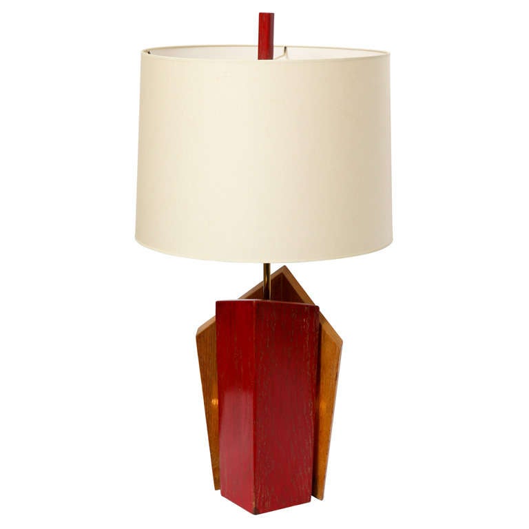  Heifetz Table Lamp American Modernist 1940's For Sale