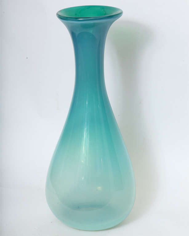 A 1960s Italian art glass vase by Seguso.