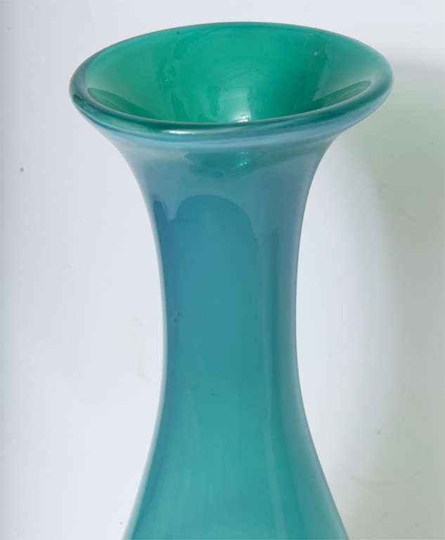 Italian Seguso Vase Murano Art Glass Italy 1960's