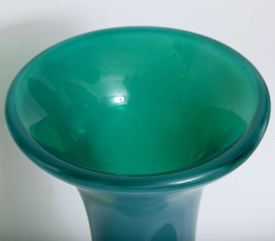 Seguso Vase Murano Art Glass Italy 1960's 1