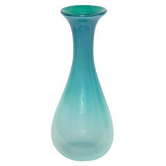 Seguso Vase Murano Art Glass Italy 1960's