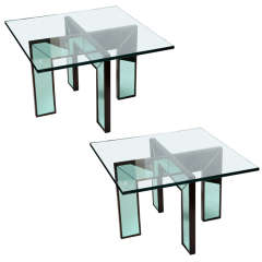 A Pair of 1940's Italian Art Moderne Side Tables 9