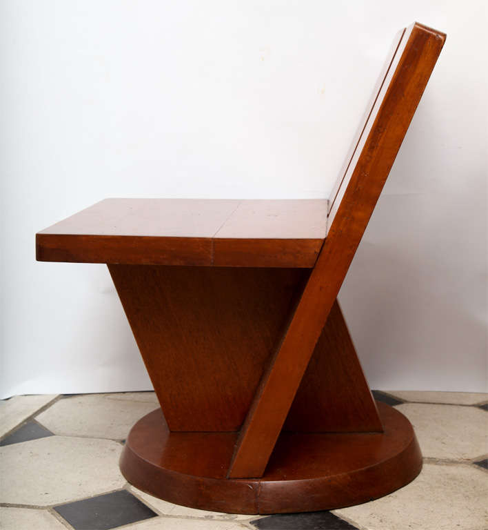 A 1940's French Architectural Chir by Maxime Old en Suite with Desk