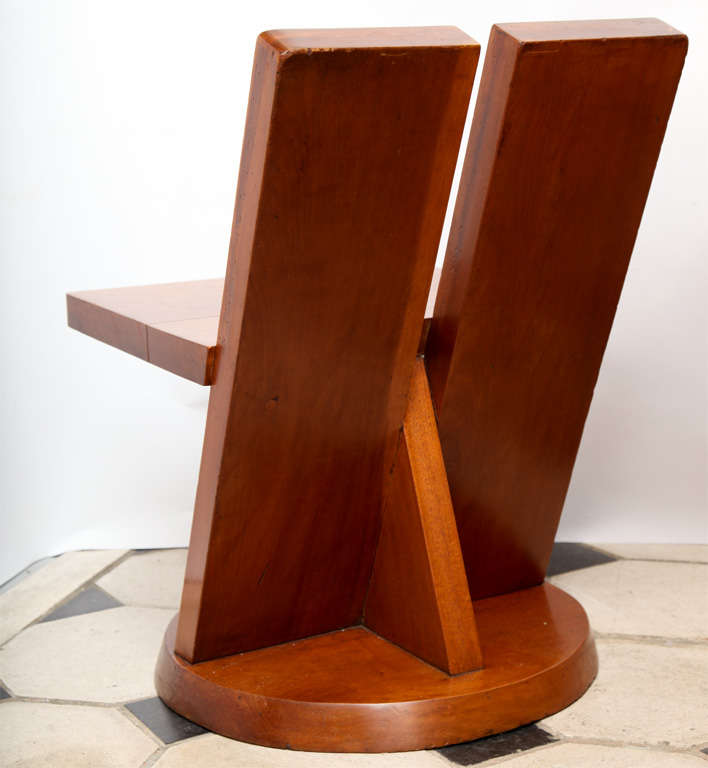 A 1940's French Architectural Chair by Maxime Old 1