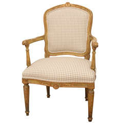 Italian Louis XVI Fauteuil 12