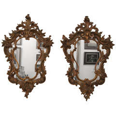 Pair of Venetian Rococo Mirrors