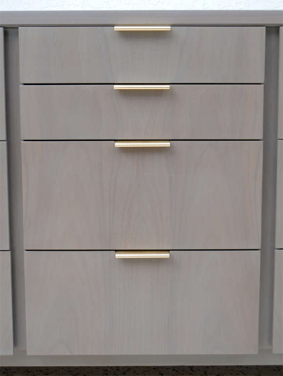 Grey Walnut John Stuart Dresser/Credenza at 1stdibs