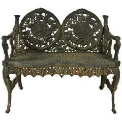 American Cast Iron Garden Bench