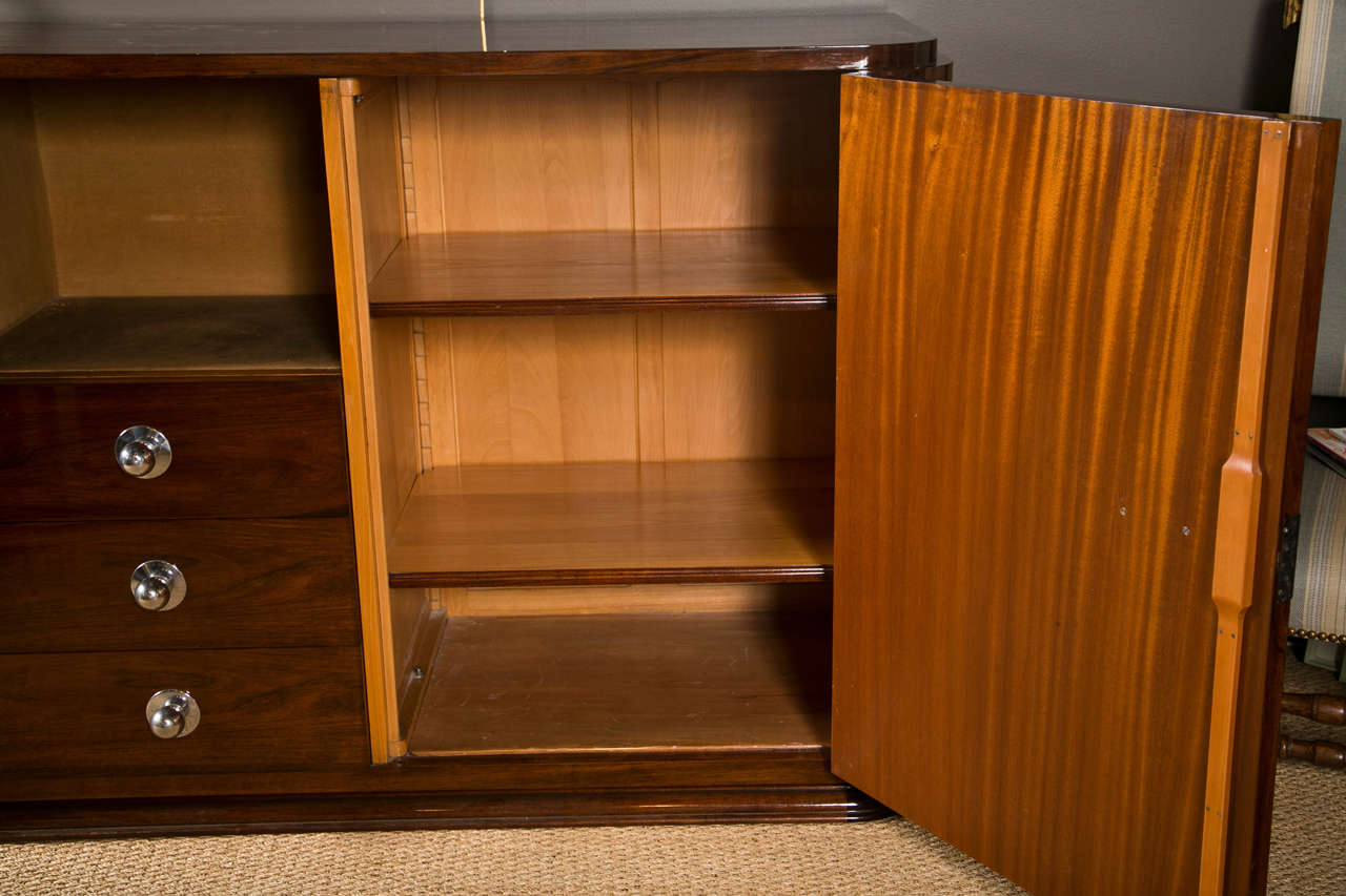 Mid-20th Century Art Deco Rosewood Cabinet For Sale