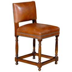 Leather Teddy Counter Stool