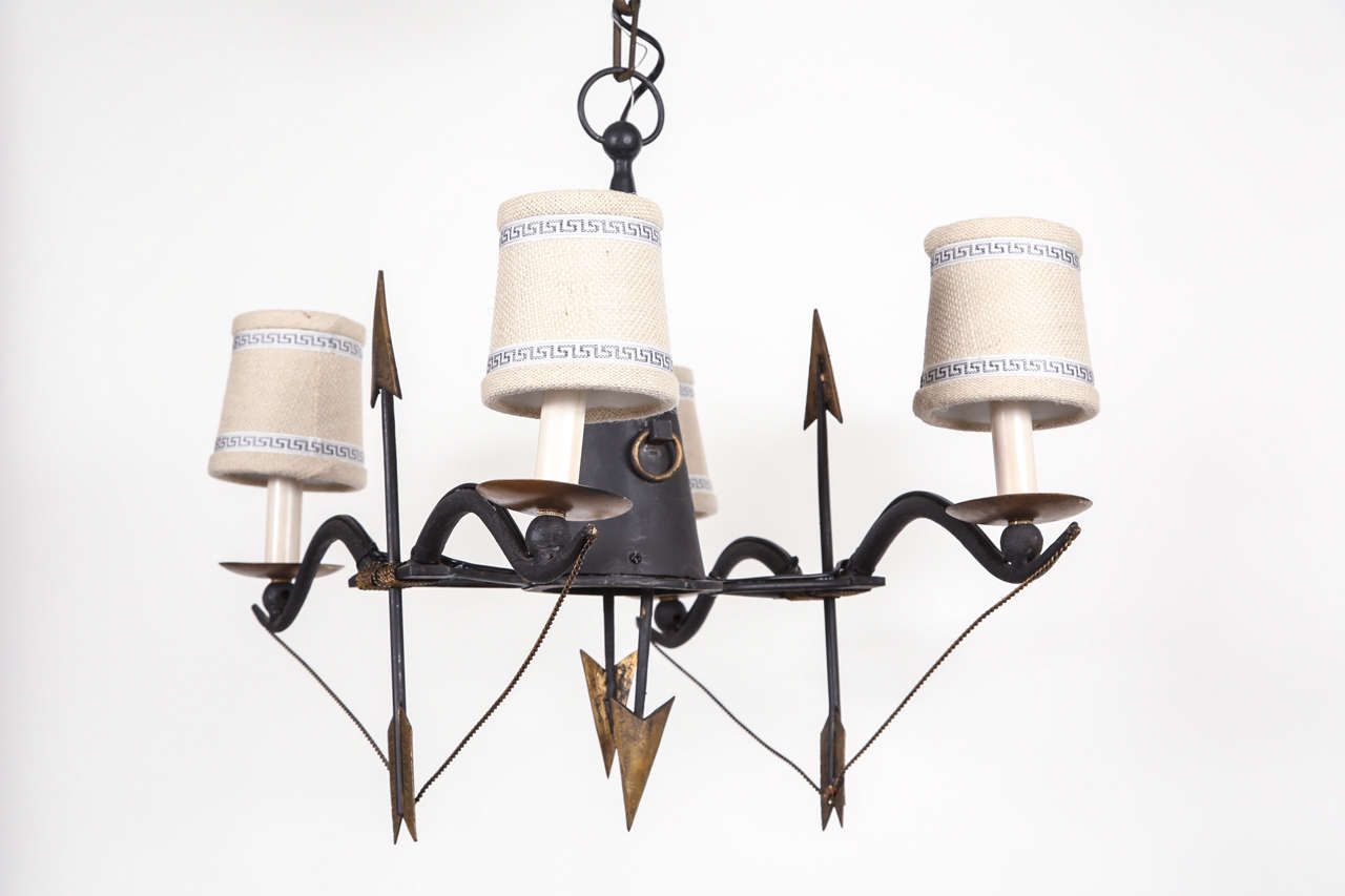 20th Century Arrow Chandelier