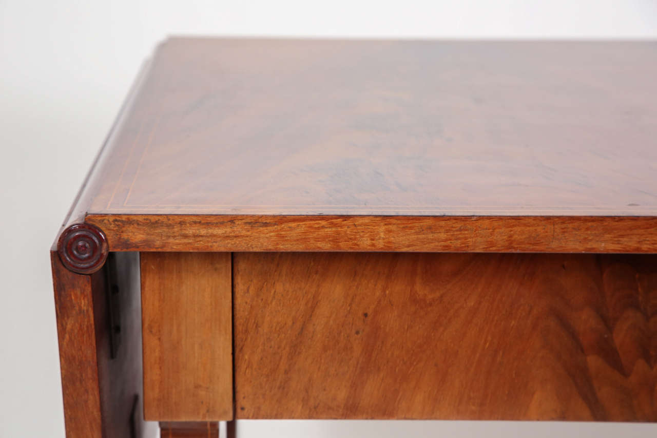 19th Century Folding Leaf Desk For Sale 1