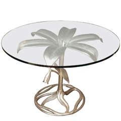 Mid-Century Lily Table by Arthur Court