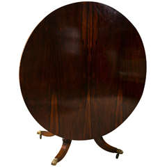 A Regency Rosewood Center Table