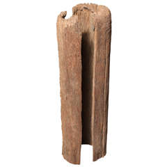 Rare African "Slit Drum" Carved from Single Log