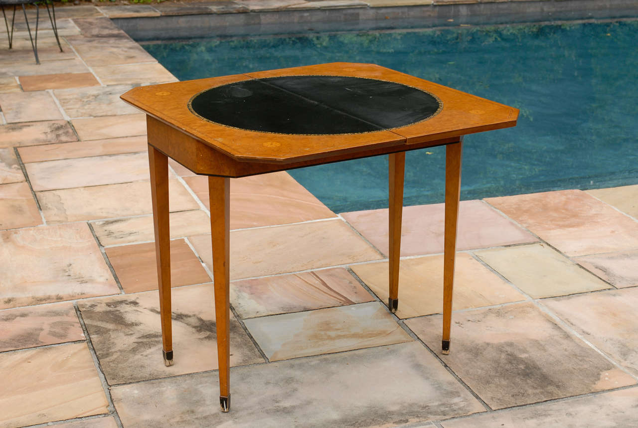 Biedermeier Game Table