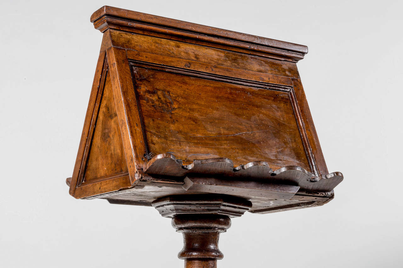 18th Century and Earlier 16th Century Italian Tall, Double-Sided Floor Lectern For Sale